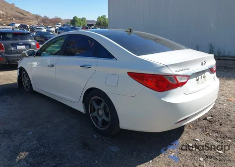 2012 Hyundai Sonata Limited из США, поврежденный, VIN 5NPEC4AC3CH479616